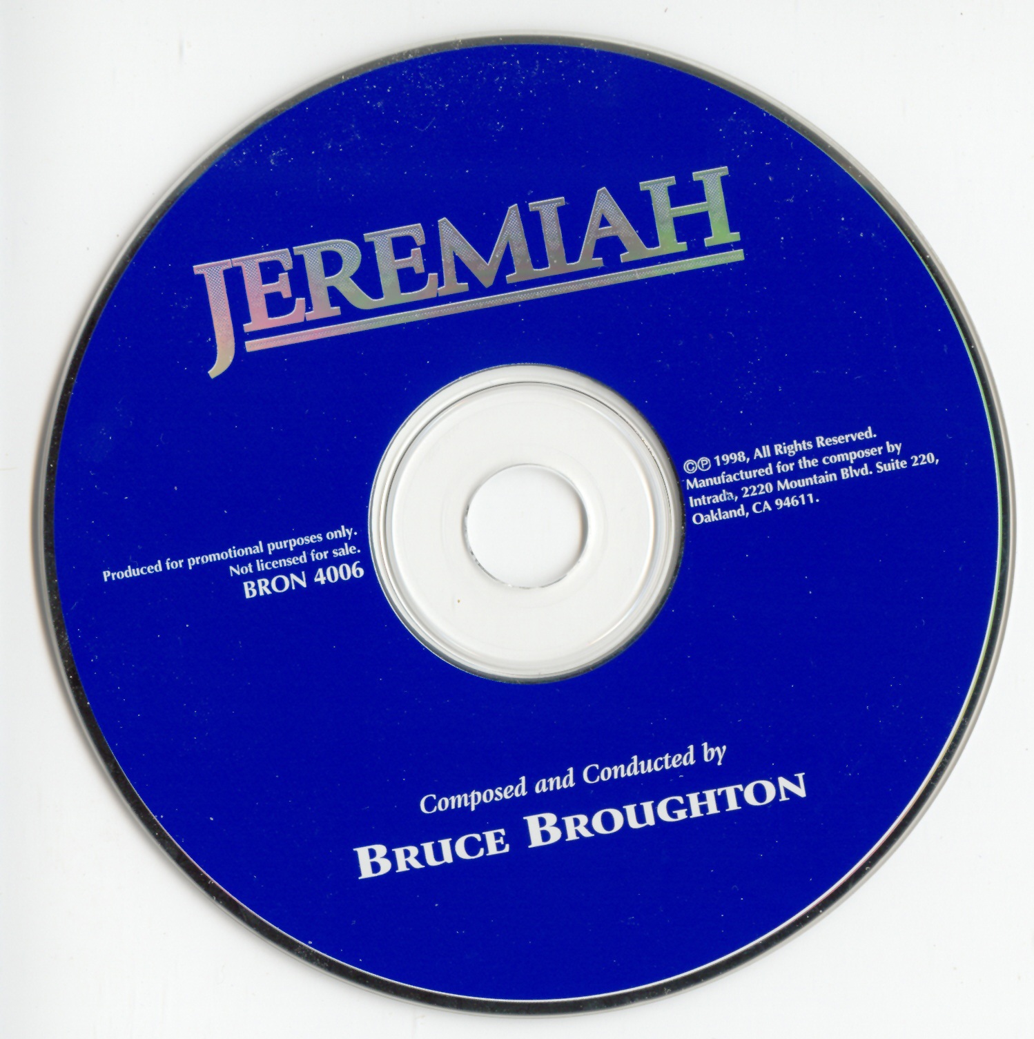 电影原声 – 2000 – Jeremiah 耶利米 [CD4006][非卖品][美国版][WAV+CUE]