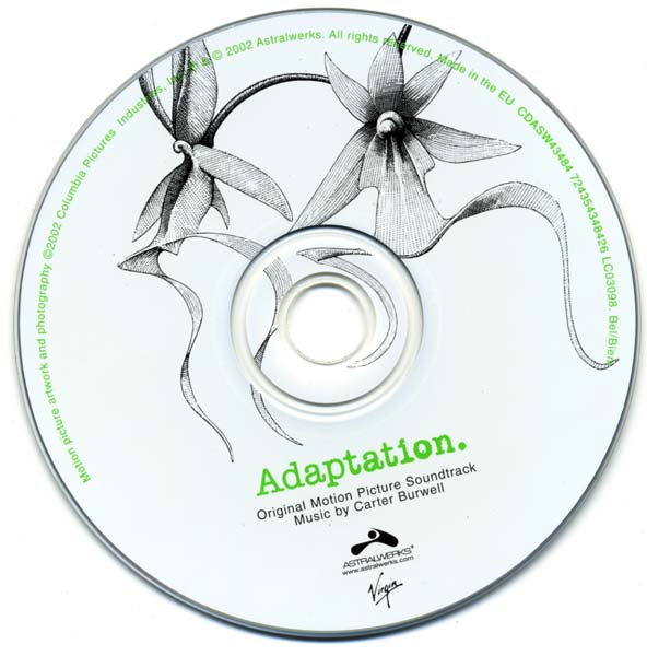 电影原声 – 2002 – Adaptation 改编剧本 [CDASW43484][欧版][WAV+CUE]