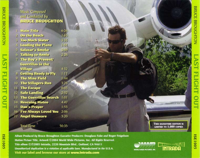 电影原声 – 2005 – Last Flight Out 最后航班 [ISE 1005][美国版][WAV+CUE]