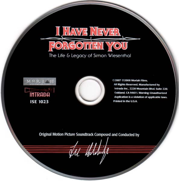 电影原声 – 2007 – I Have Never Forgotten You 我从未忘记你 [ISE 1023][美国版][WAV+CUE]