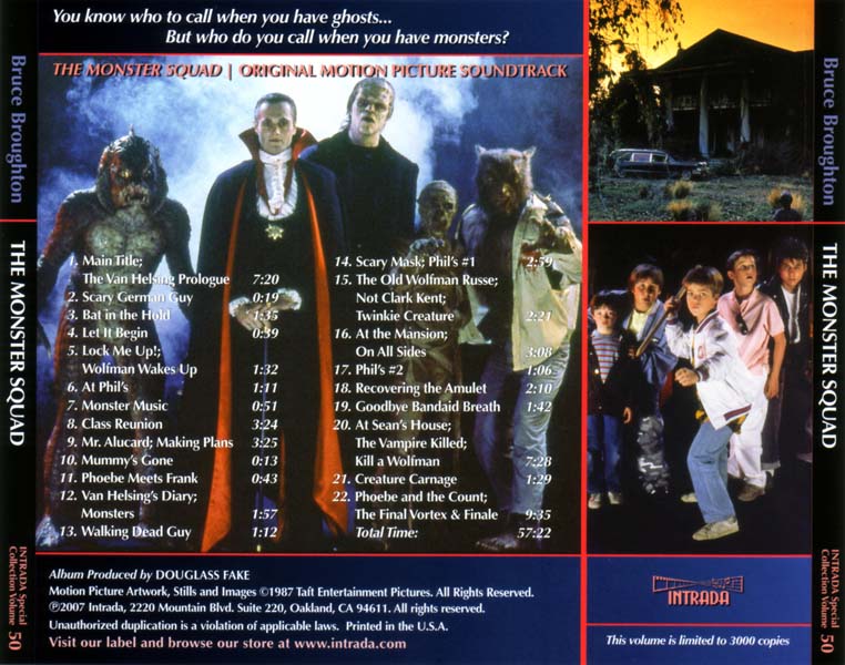 电影原声 – 2007 – The Monster Squad 怪物小分队 [美国版][WAV+CUE]