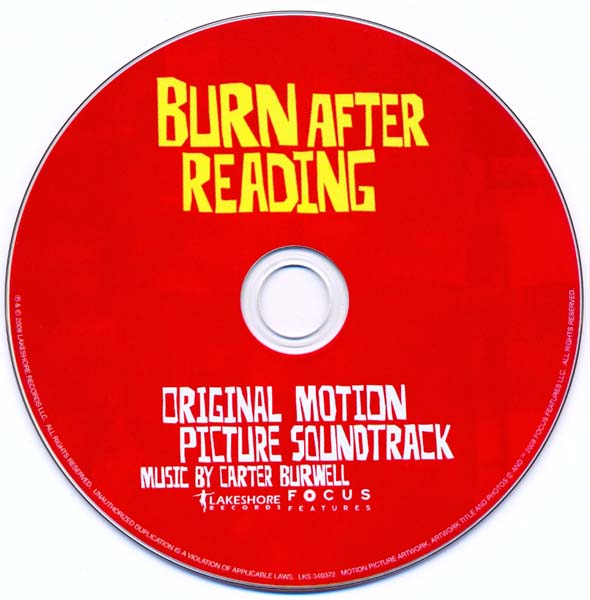 电影原声 – 2008 – Burn After Reading 阅后即焚 [LKS 340372][美国版][WAV+CUE]