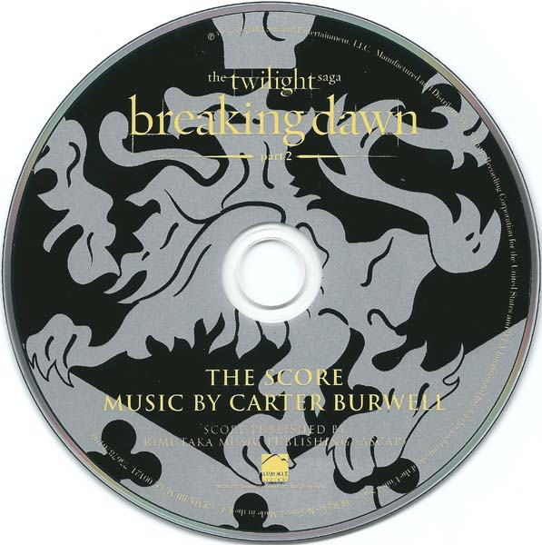电影原声 – 2012 – The Twilight Saga – Breaking Dawn – Part 2 暮光之城：破晓（下） [7567-87619-0][欧版][WAV+CUE]