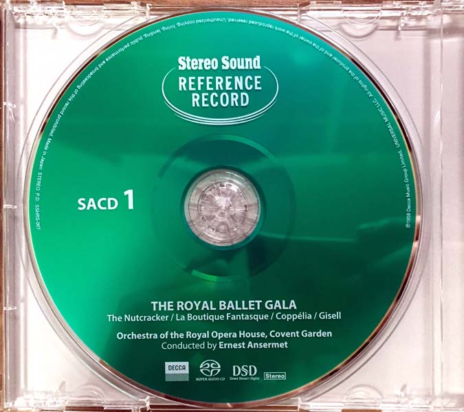 Ernest Ansermet 欧内斯特・安塞美 – 2000 – THE ROYAL BALLET Gala Performances 皇家芭蕾庆典演出 (1959) [SSHRS-007_010][SACD][日本版][ISO]