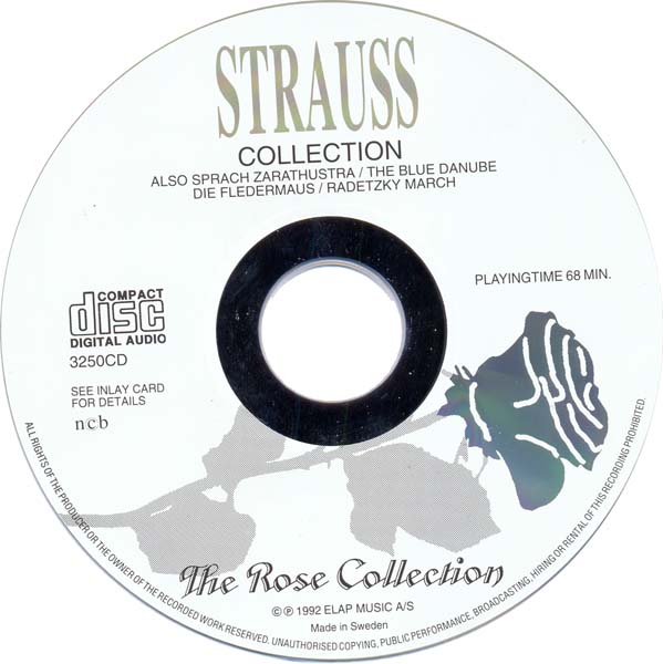 Louis Clark，John Georgiadis – 1992 – Strauss Collection 施特劳斯作品集 [3250CD][瑞典版][WAV+CUE]