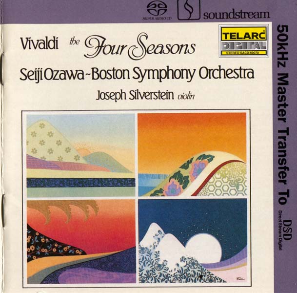 小泽征尔 – 2003 – Vivaldi The Four Seasons 维瓦尔第 四季 小提琴协奏曲 (1982) [SSHRS-007_010][SACD][美国版][ISO]