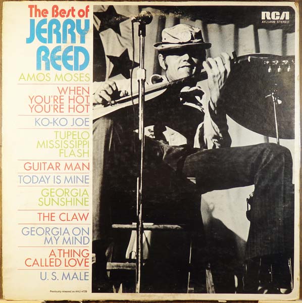 Jerry Reed 杰瑞·里德音乐专辑5张5CD[WAV+CUE]