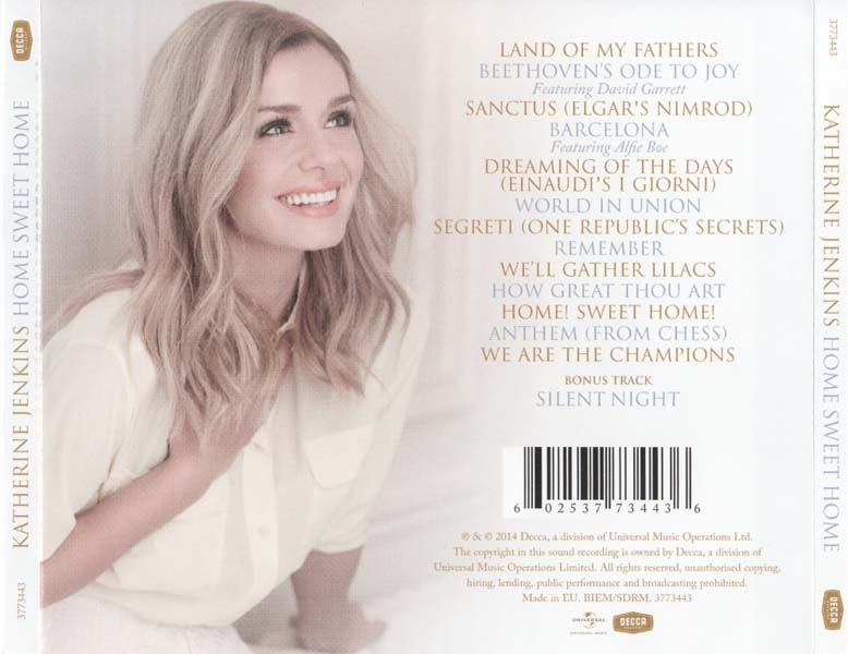 Katherine Jenkins 凯瑟琳·詹金斯音乐专辑5张5CD[WAV+CUE]