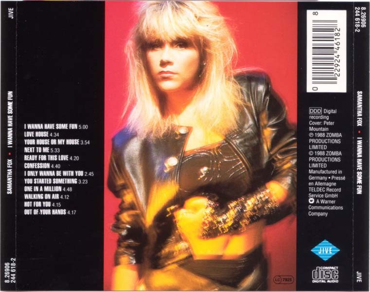 Samantha Fox 萨曼莎·福克斯音乐专辑34张37CD[WAV+CUE]