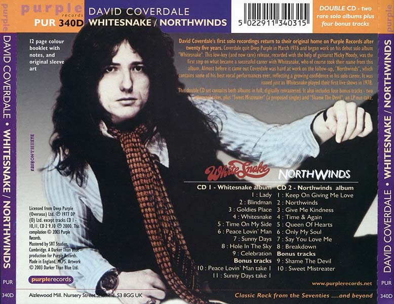 David Coverdale 大卫·科弗代尔音乐专辑53张56CD[WAV+CUE]