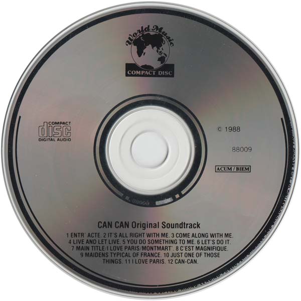电影原声 – 1960 – Can-Can (1989)[WM 88009][欧版][WAV+CUE]