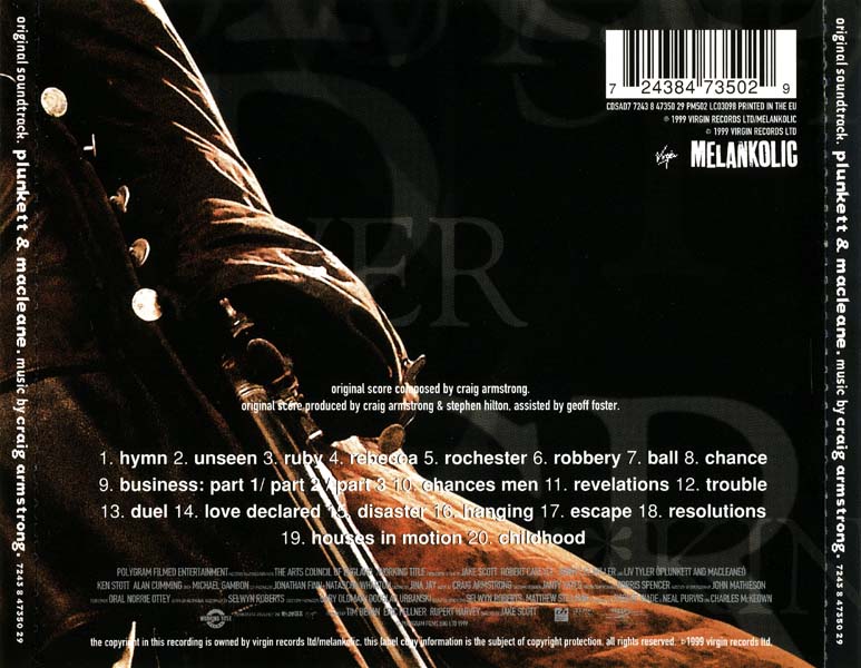 电影原声 – 1999 – Craig Armstrong 抢翻天 [7243 8 47350 2 9][欧版][WAV+CUE]