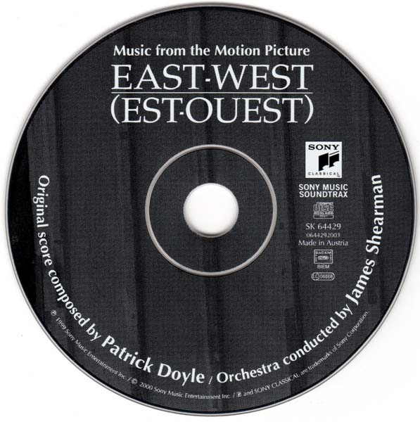 电影原声 – 2000 – East West Patrick Doyle 东方西方 [SK 64429][奥地利版][WAV+CUE]