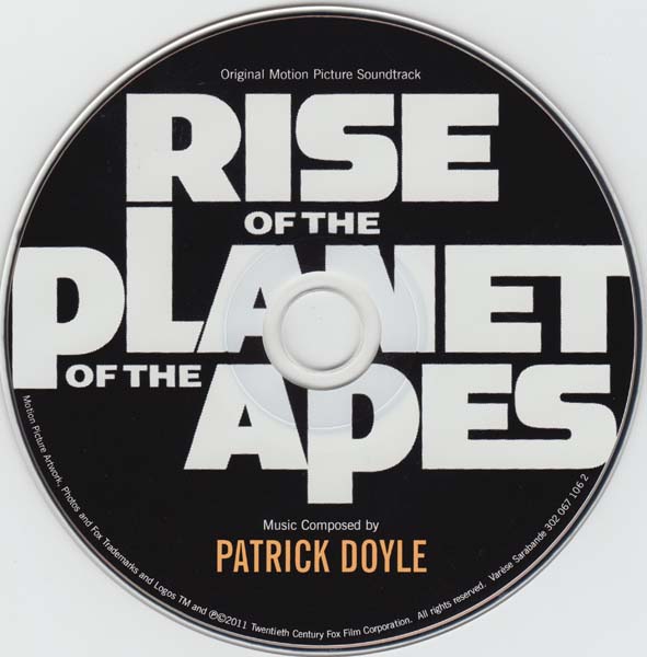 电影原声 – 2011 – Rise Of The Planet Of The Apes 猩球崛起 [302 067 106 2][美国版][WAV+CUE]