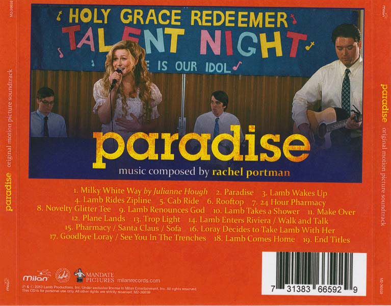 电影原声 – 2013 – Paradise 天堂 [M2-36659][美国版][WAV+CUE]