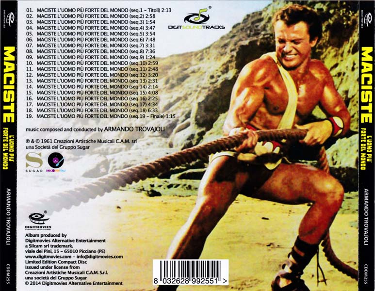 电影原声 – 2014 – Maciste L’Uomo Piu Forte Del Mondo (2014)[CDDM2555][意大利版][WAV+CUE]