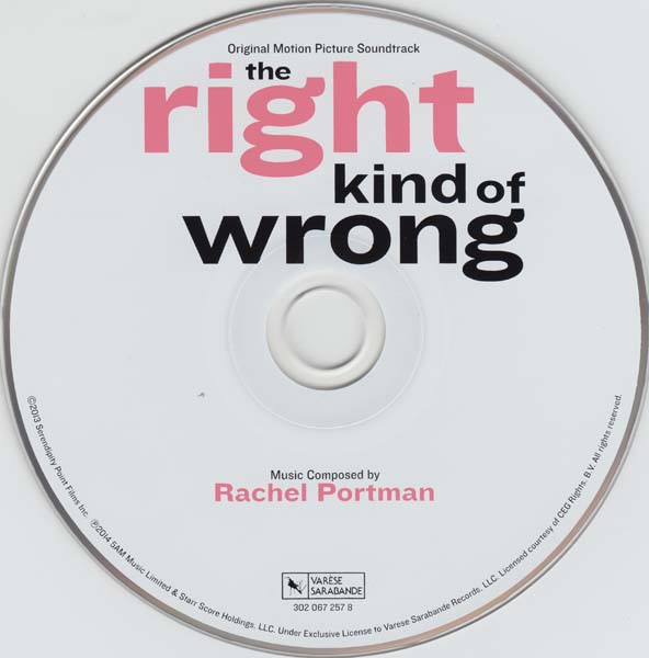电影原声 – 2014 – The Right Kind of Wrong 错误的正确方式 [302 067 257 8][美国版][WAV+CUE]
