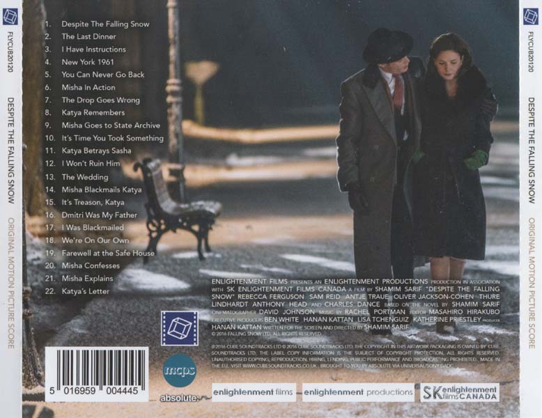 电影原声 – 2016 – Despite the Falling Snow 尽管雪落 [FLYCUB20120][欧版][WAV+CUE]