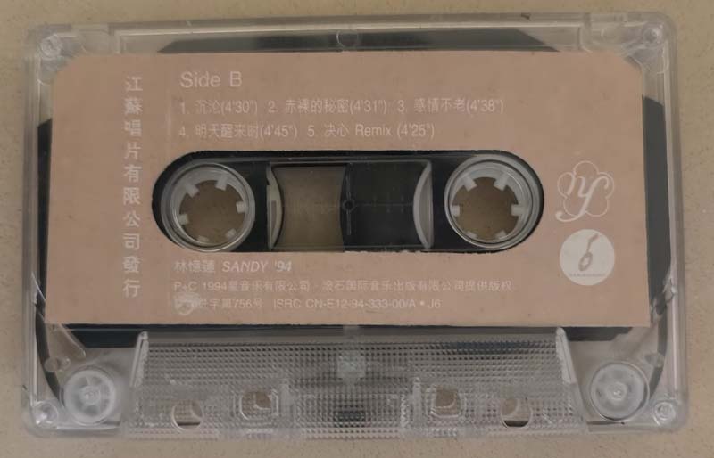 林忆莲 – 1994 – SANDY ’94 [CN-E12-94-333-00 A.J6][TP磁带][南京音像][引进版][自抓][WAV+CUE]
