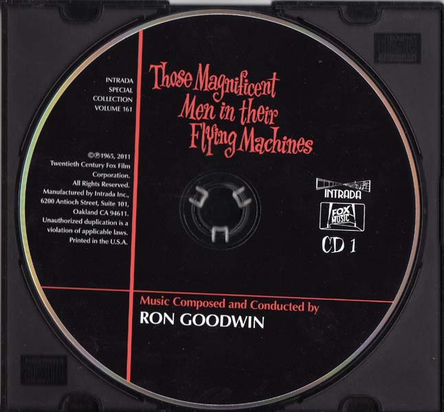 电影原声 – 1965 – Those Magnificent Men In Their Flying Machines 飞行大竞赛 (2011)[161][美国版][WAV+CUE]