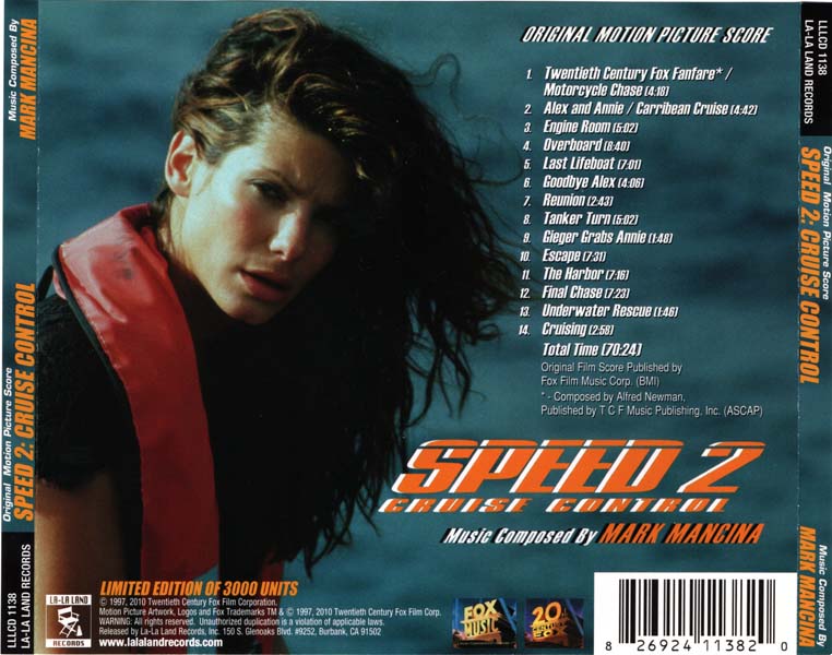 电影原声 – 1997 – Speed 2 Cruise Control 生死时速 2：海上惊情 (2010)[LLLCD 1138][美国版][WAV+CUE]