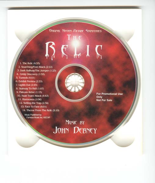 电影原声 – 1997 – The Relic (2000)[JDCD 006][非卖品][美国版][WAV+CUE]