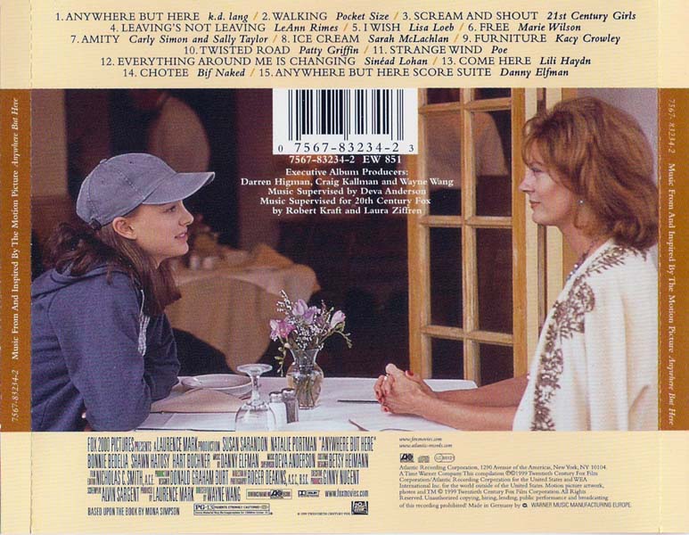 电影原声 – 1999 – Anywhere But Here 芳心天涯 [7567-83234-2][德国版][WAV+CUE]