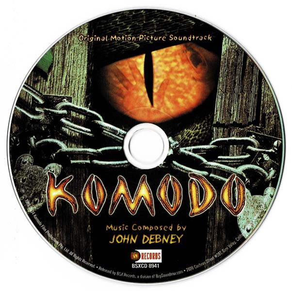 电影原声 – 1999 – Komodo 巨蜥惊魂 (2014)[BSXCD 8941][美国版][WAV+CUE]