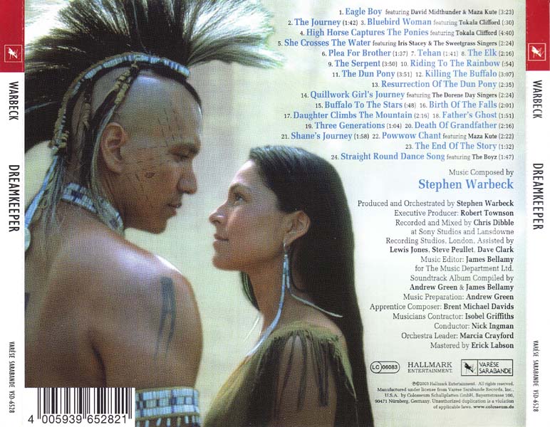 电影原声 – 2003 – Dreamkeeper 追梦猎人 [VSD-6528][德国版][WAV+CUE]