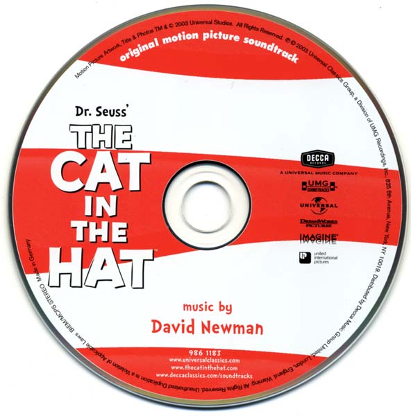 电影原声 – 2003 – The Cat In The Hat 戴帽子的猫 [986 1183][德国版][WAV+CUE]