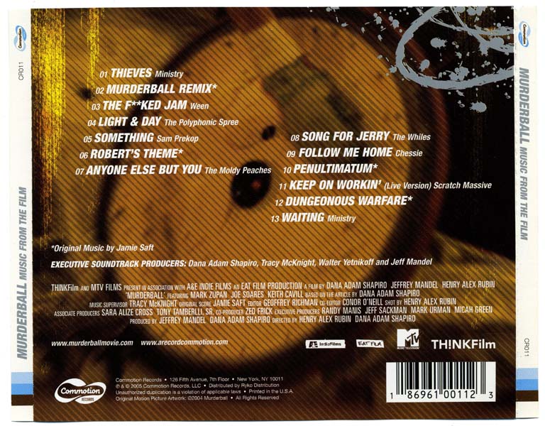 电影原声 – 2005 – Murderball 轮椅上的竞技 [CR011][美国版][WAV+CUE]