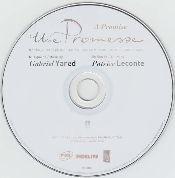 电影原声 – 2014 – Une Promesse – A Promise 爱的承诺 [PL1404287][法国版][WAV+CUE]
