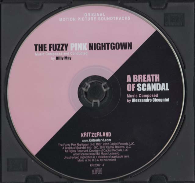 电影原声 – 2012 – The Fuzzy Pink Nightgown , A Breath Of Scandal [KR 20021-4][美国版][WAV+CUE]