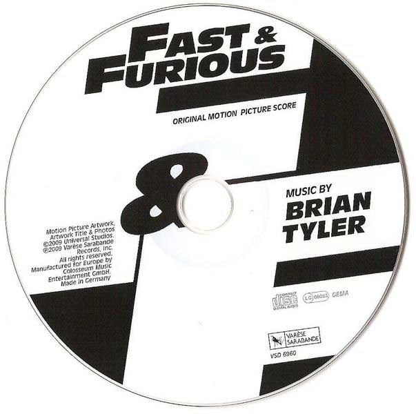 电影原声 – 2009 – Fast and Furious 速度与激情 4 [VSD-6960][德国版][WAV+CUE]