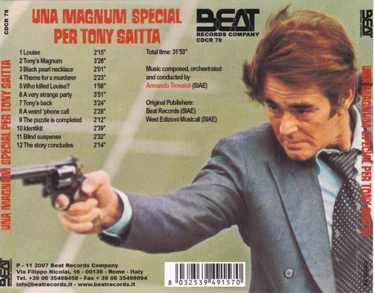 电影原声 – 2008 – Una Magnum Special Per Tony Saitta 烈焰神枪 [CDCR 78][意大利版][WAV+CUE]