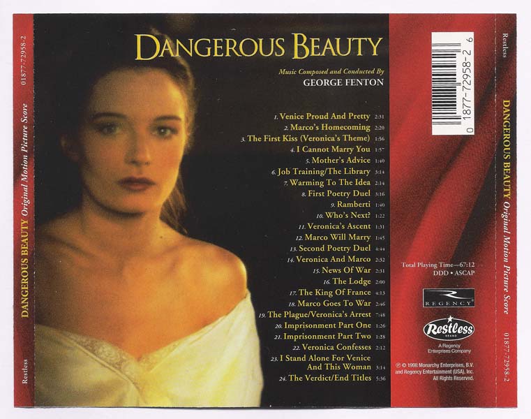 电影原声 – 1998 – Dangerous Beauty 威尼斯之女 [01877-72958-2][美国版][WAV+CUE]