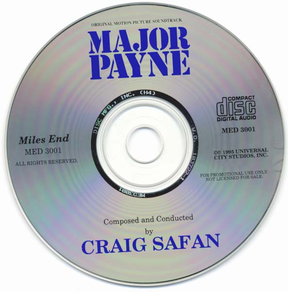 电影原声 – 1995 – Major Payne 魔鬼特训班 [非卖品][MED 3001][美国版][WAV+CUE]