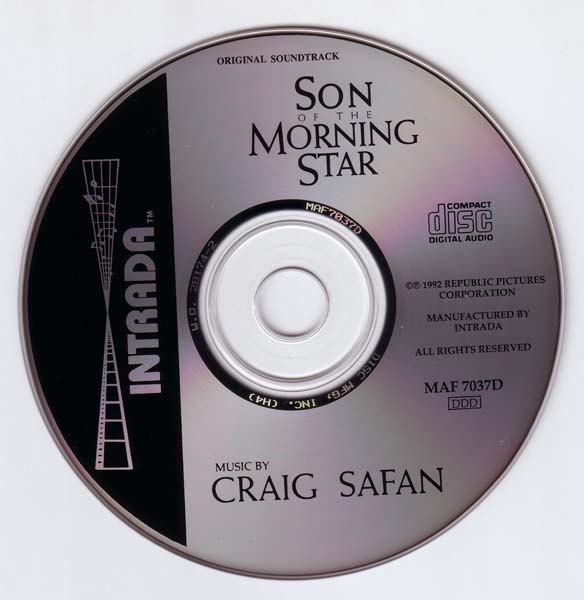 电影原声 – 1992 – Son Of The Morning Star 晨星之子 [MAF 7037D][美国版][WAV+CUE]