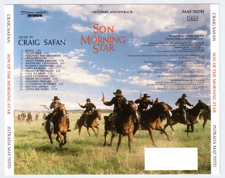 电影原声 – 1992 – Son Of The Morning Star 晨星之子 [MAF 7037D][美国版][WAV+CUE]
