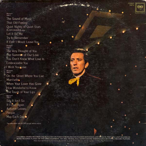 Andy Williams 安迪·威廉姆斯 音乐专辑22张42CD[WAV+CUE]