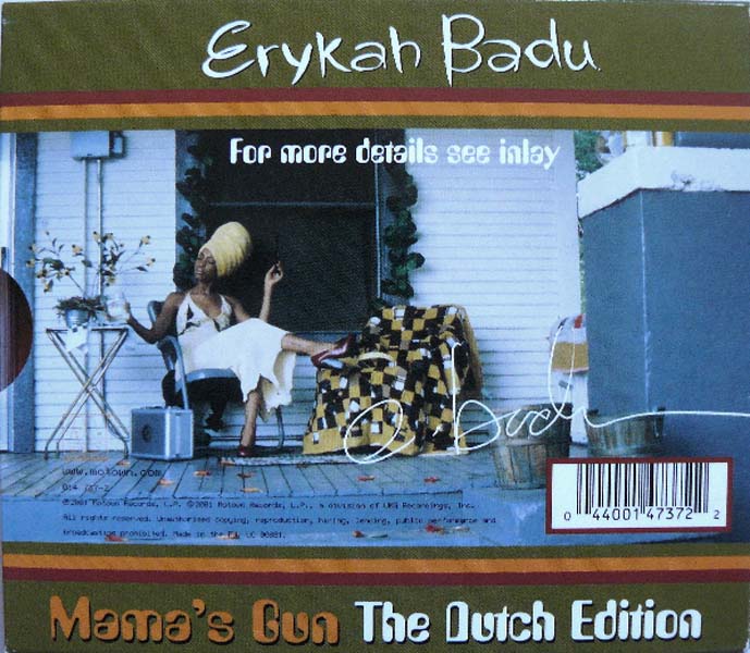 Erykah Badu 埃丽卡‧巴杜 音乐专辑10张11CD[WAV+CUE]