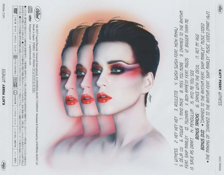Katy Perry 凯蒂·佩里 音乐专辑9张11CD[WAV+CUE]