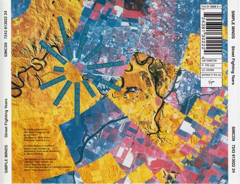 Simple Minds 简单心灵乐队 音乐专辑43张95CD[WAV+CUE]