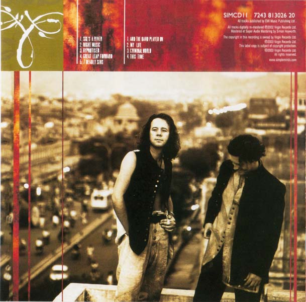 Simple Minds 简单心灵乐队 音乐专辑43张95CD[WAV+CUE]