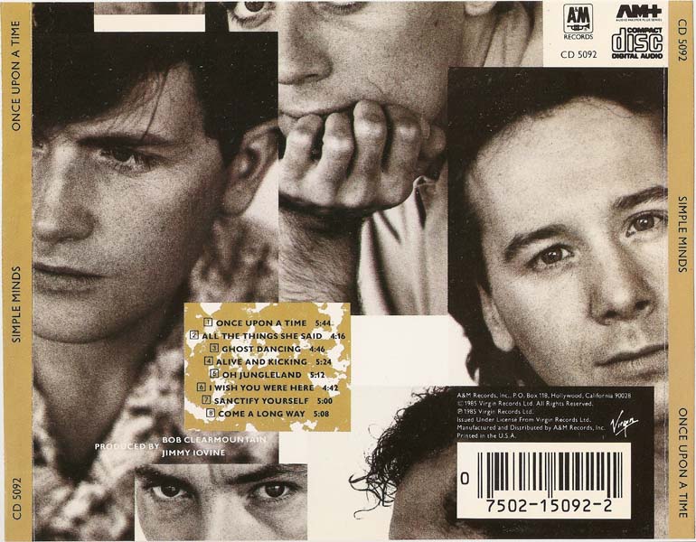 Simple Minds 简单心灵乐队 音乐专辑43张95CD[WAV+CUE]