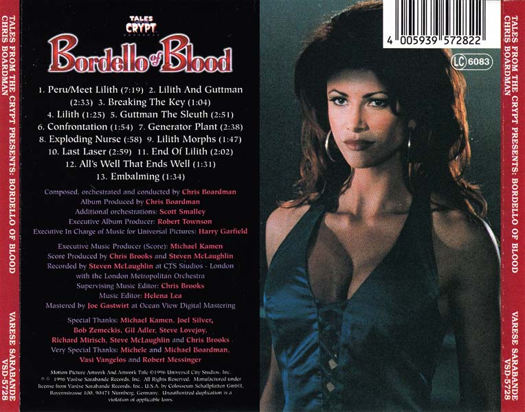 电影原声 – 1996 – Tales From The Crypt – Bordello Of Blood 魔界奇谭：血坊 [VSD-5728][德国版][[WAV+CUE]