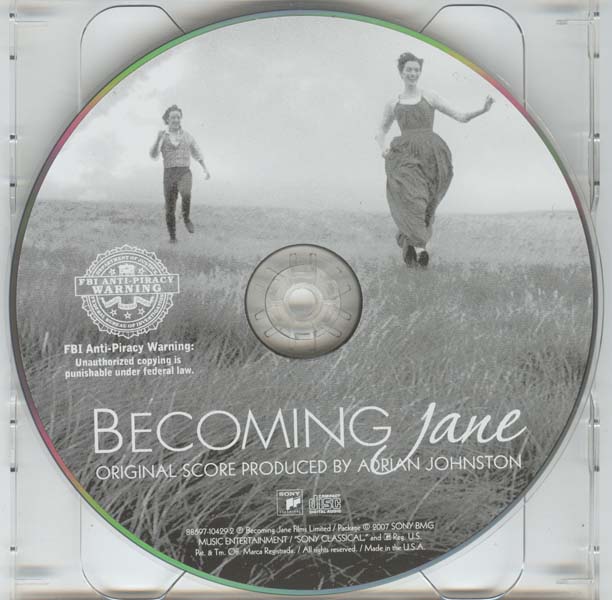 电影原声 – 2007 – Becoming Jane 简・奥斯汀 [88697-10429-2][美国版][[WAV+CUE]
