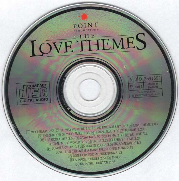 电影原声 – 1991 – LoveThemesK 经典影视爱情主题曲合集 [2641592][荷兰版][WAV+CUE]