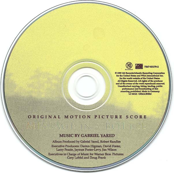 电影原声 – 1999 – Message In A Bottle 瓶中信 [7567-83179-2][德国版][WAV+CUE]