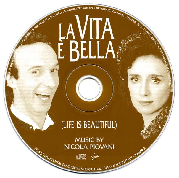 电影原声 – 2000 – Life is Beautiful (La Vita e Bella) 美丽人生 [7243 8 49090 2 4][意大利版][WAV+CUE]